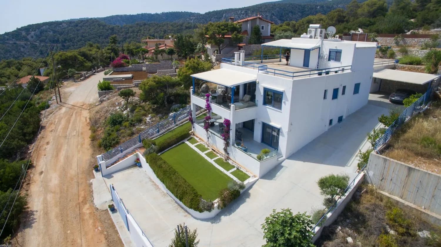 VILLA FAIDRA - Luxury villa with a unique view of the Saronic Gulf, Amoni / Pefkalis