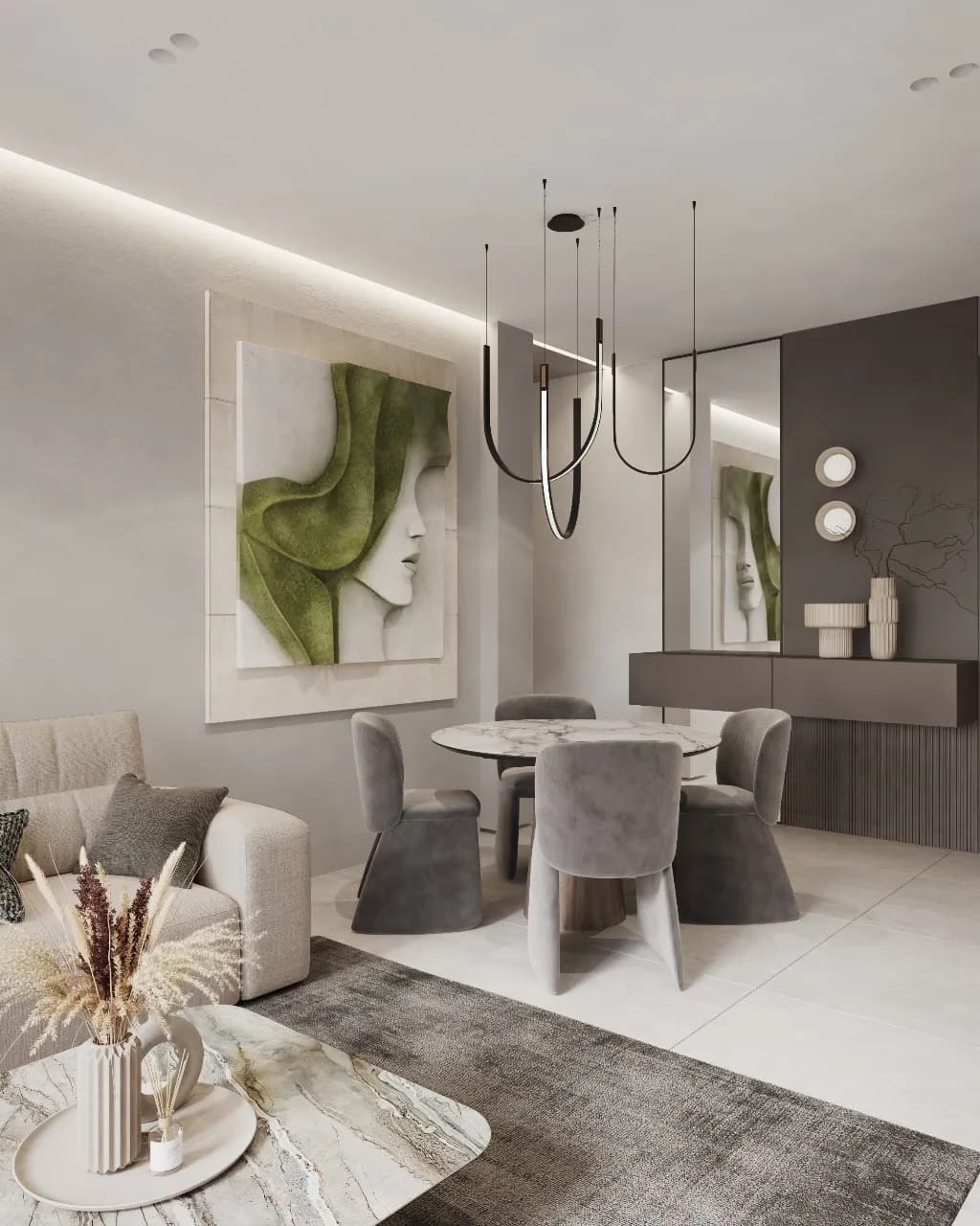 Appartement moderne de 50 m² au premier étage à Kéramikos