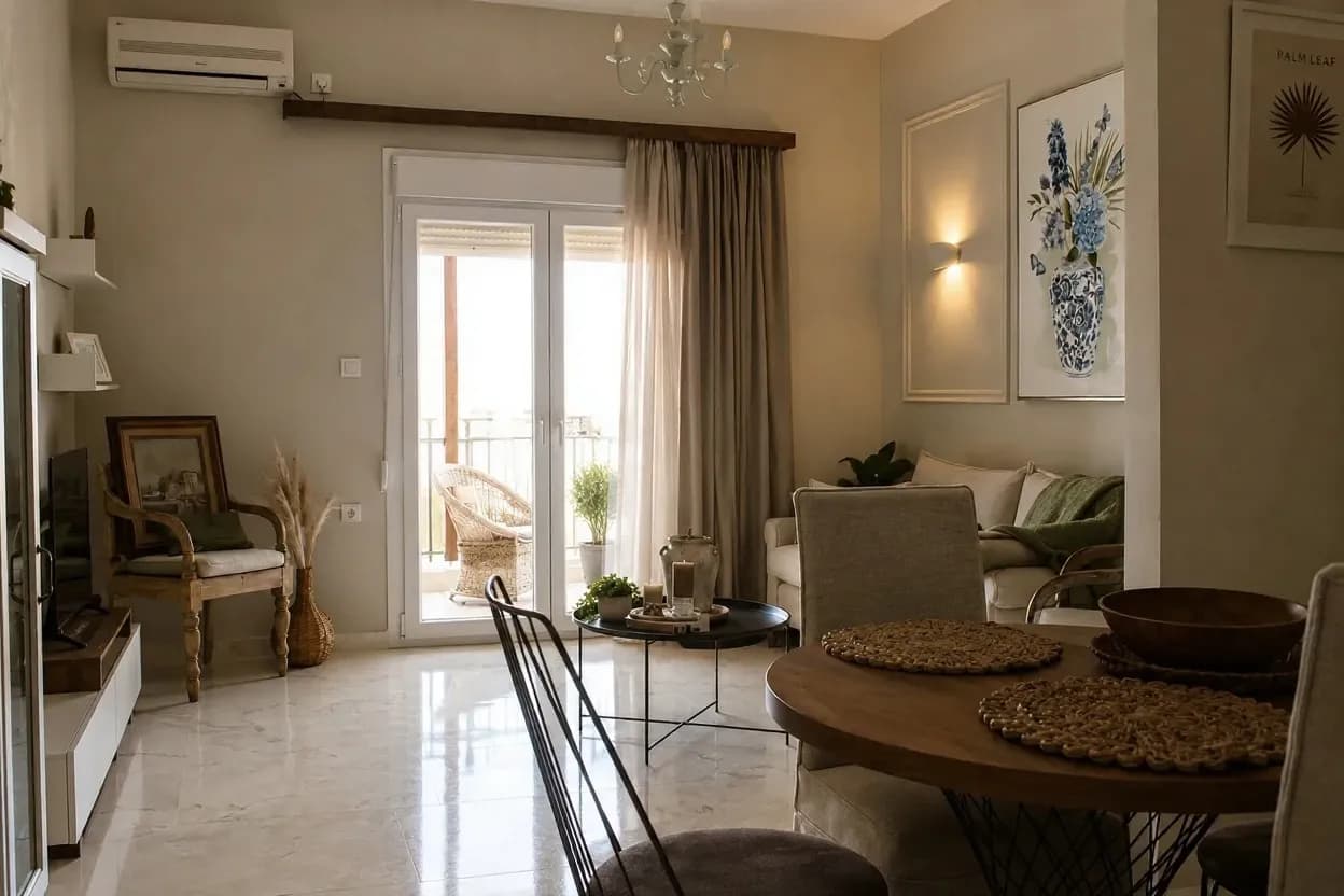 Renovated coastal apartments for sale in Kokkoni