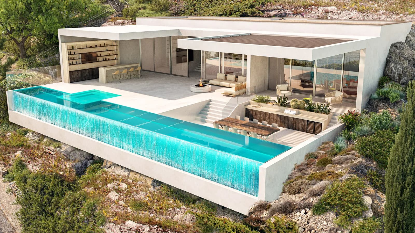 The Height : somptueux projet de villas de luxe à Pefkali