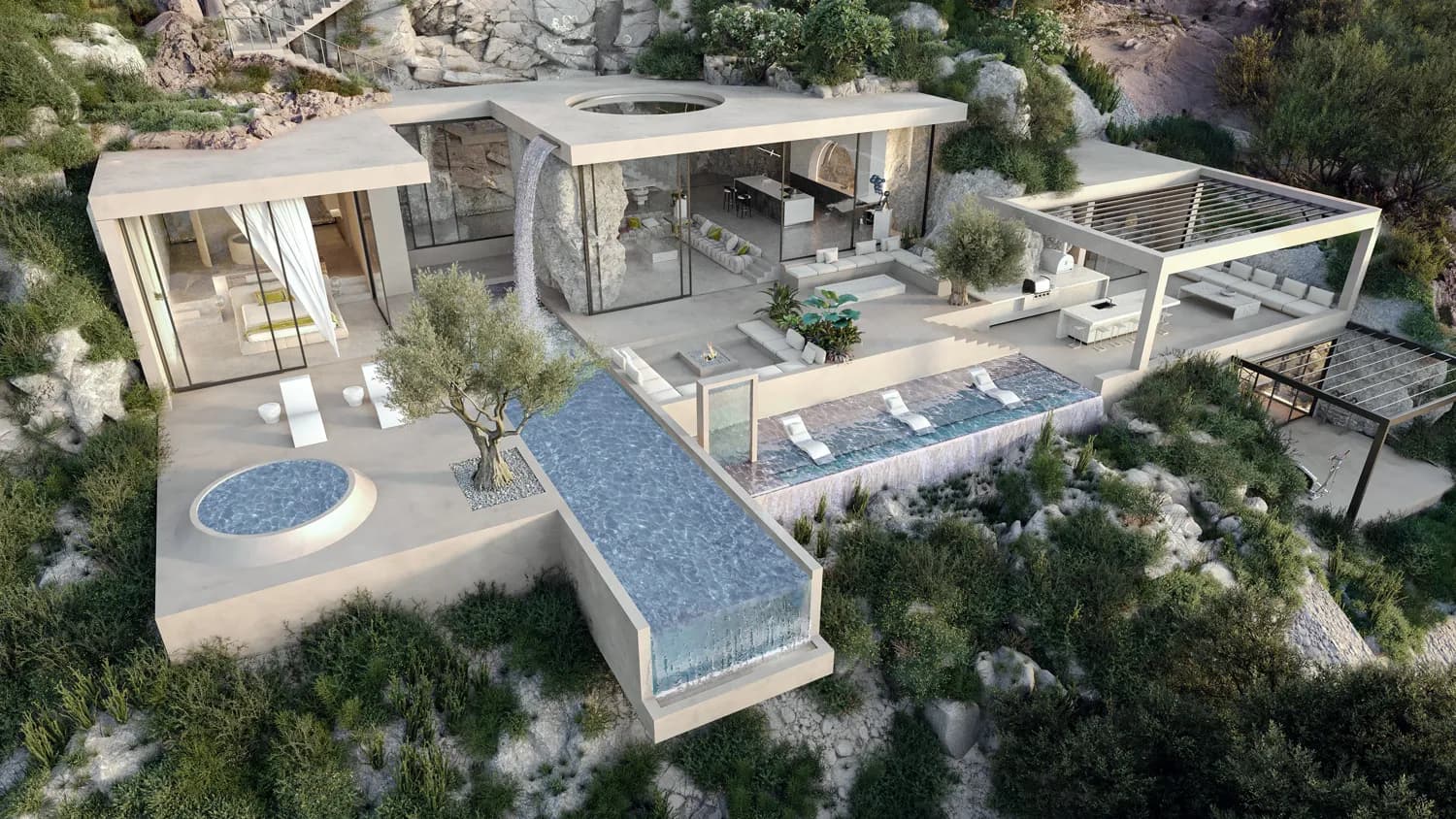 The Height : somptueux projet de villas de luxe à Pefkali