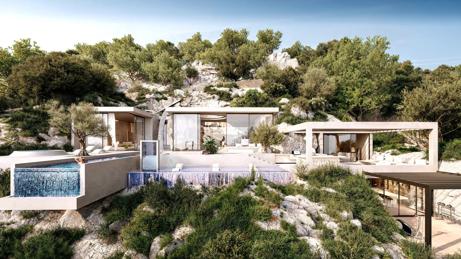 The Height : somptueux projet de villas de luxe à Pefkali