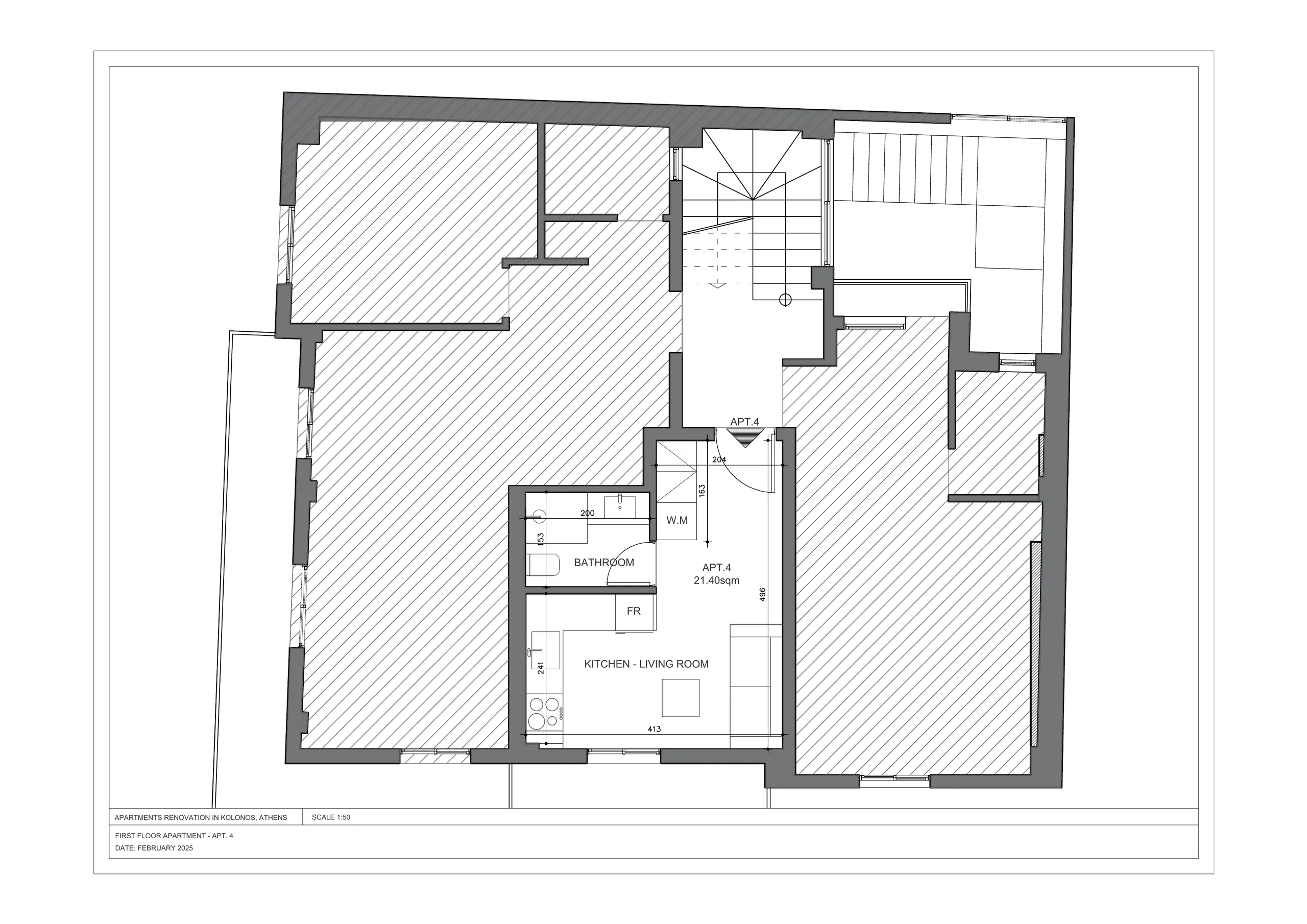 Plan de l'appartement A4