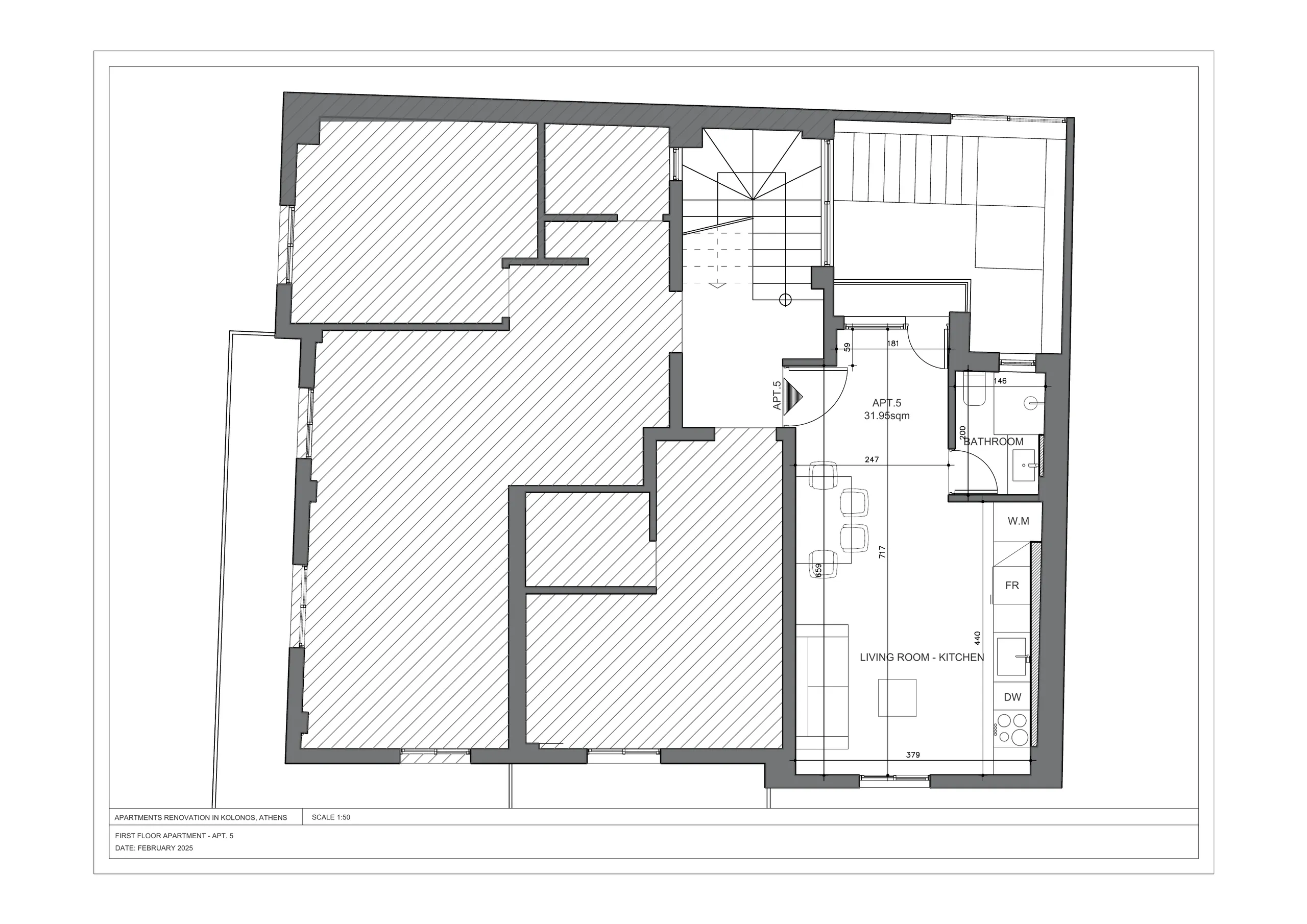 Plan de l'appartement A5