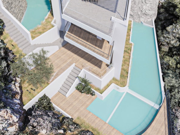 Pefkali Residence - The Green - Pool Top View